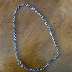 Mens silver chain